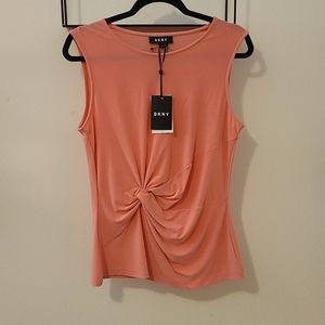 DKNY suit sleeveless blouse